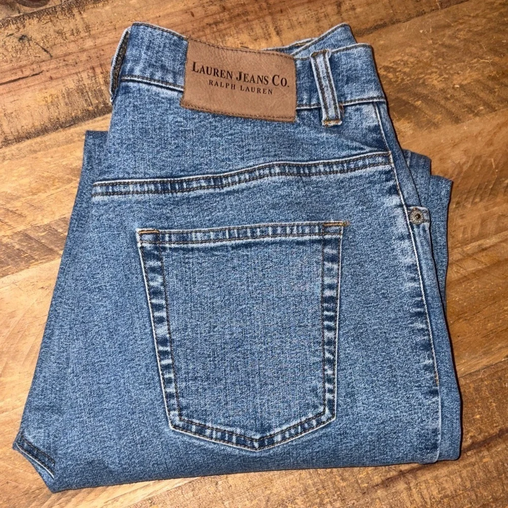 Vintage Lauren Jeans Co. Ralph Lauren Relaxed Fit Denim Jeans - Classic Blue